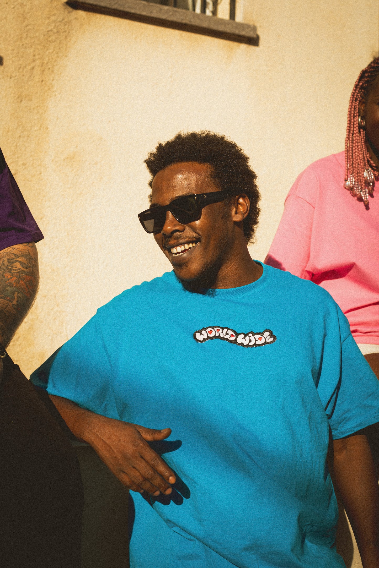 Blue WorldWide Tee