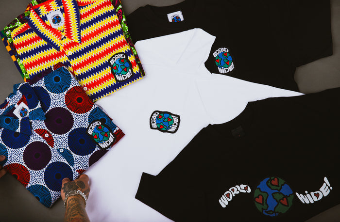 White Patch WorldWide Tee — back