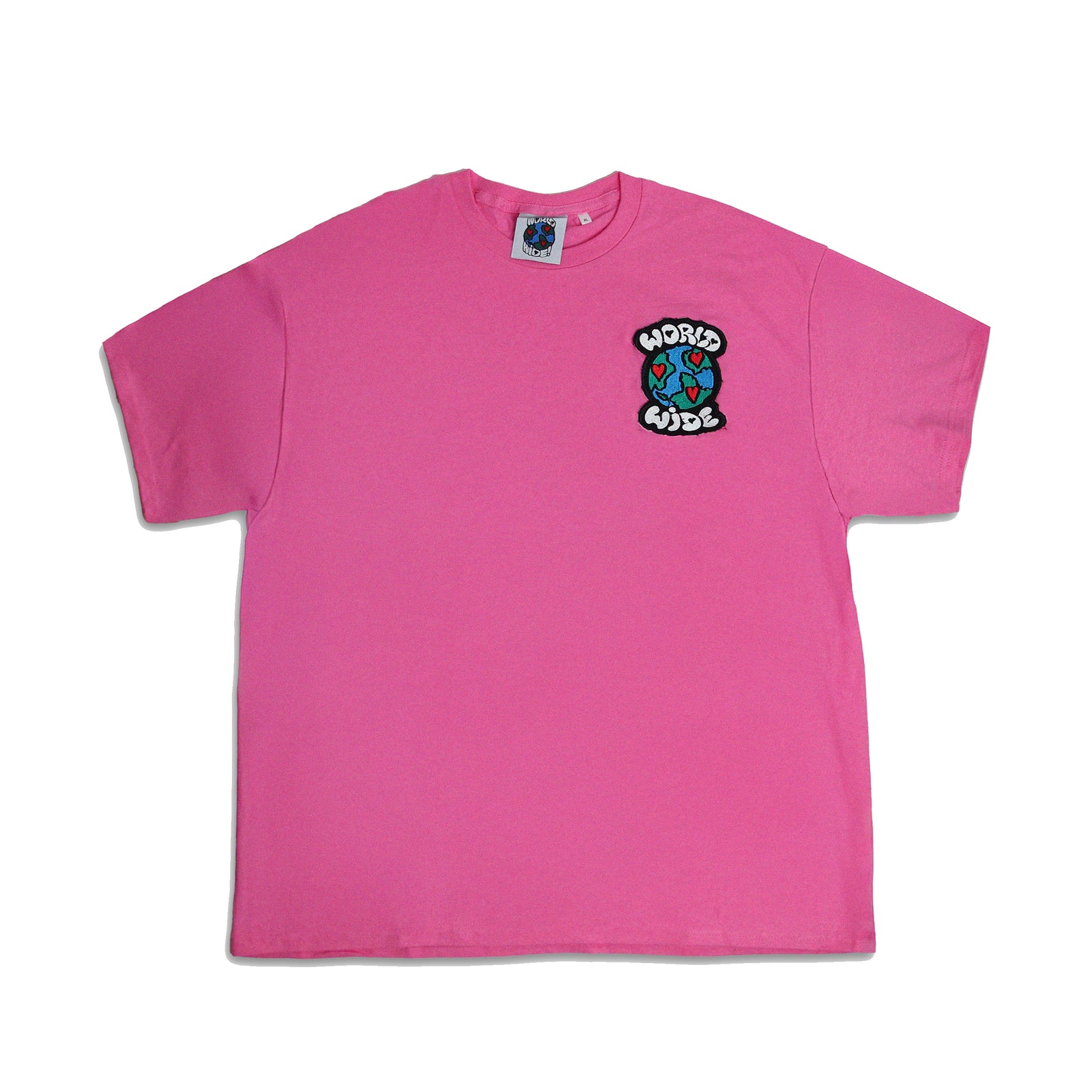 Pink Patch WorldWide Tee