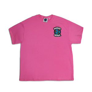 Pink Patch WorldWide Tee